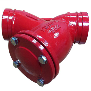 Grooved Y Strainers, ASTM A536 65-45-12