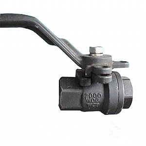 2000 Wog Ball Valves, 2-PC, BSPT, NPT