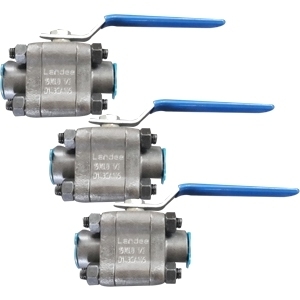 3-PC Ball Valves, 3/4 Inch, Class 1500