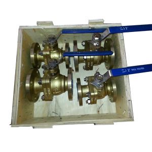 Aluminum Bronze Ball Valves, PTFE Seat, RF