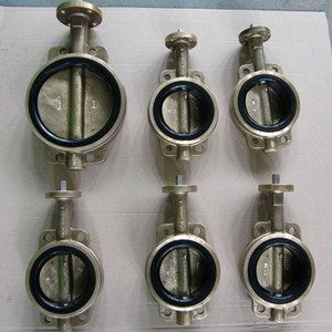 Aluminum Bronze Butterfly Valves, Wafer, PN16