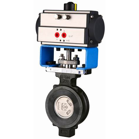 Pneumatic Butterfly Valves, CS, SS, AS