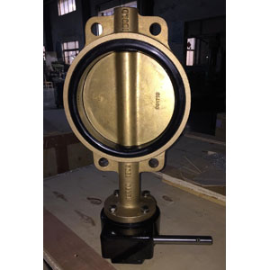 Al-Bronze Wafer Butterfly Valve, 8IN 150#