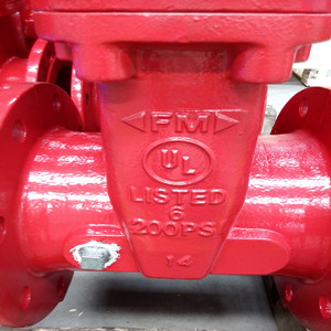 ASTM A536 Gate Valves, UL, OS&Y, 200 PSI