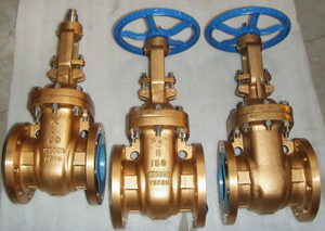 Bronze Gate Valves, API 600, DN125, PN20