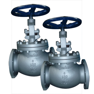 Cast Steel Globe Valves, 6 Inch, 150#, RF