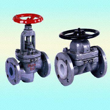 Diaphragm Valves, PTFE-Lined, Carbon Steel